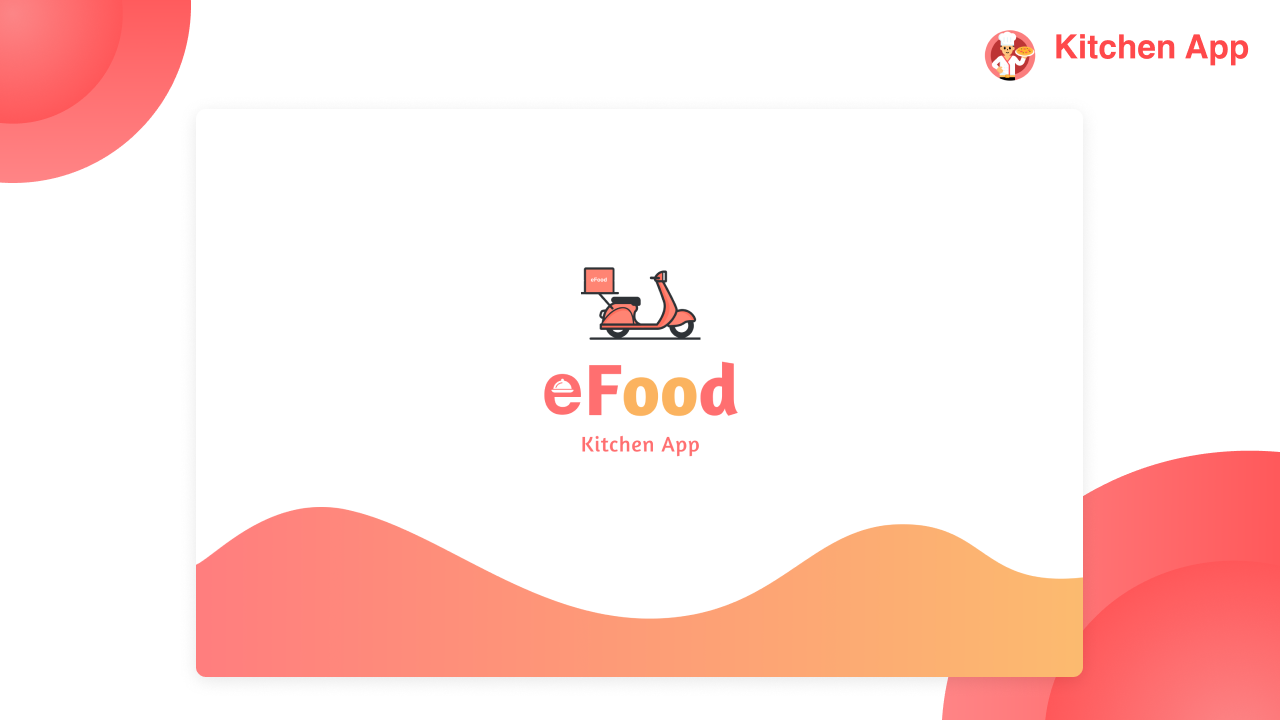 eFood Kitchen App Screenshot 1